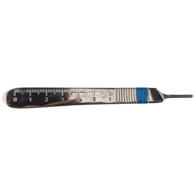 Miltex Mid Grade 4-7R #3 Scalpel Knife Handle with Scale