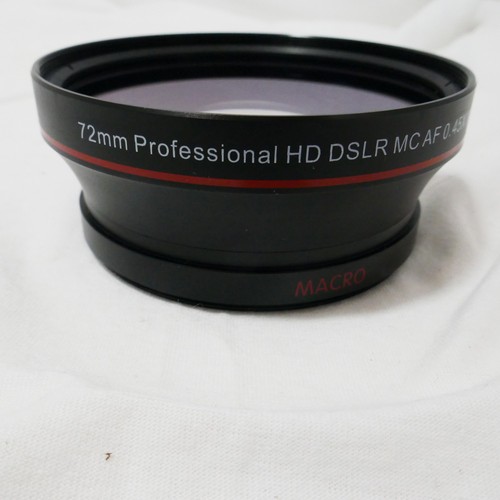 Generic 72MM HD TELEPHOTO Lens Camera Lens, Focus, Alloy, Wide Compatibile