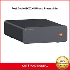 Fosi Audio BOX X5 Phono Preamplifier Phono Preamp with HiFi Sound Quality ot25