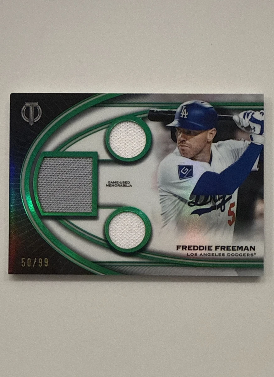 Freddie Freeman Baseball Sports Trading Cards & Accessories