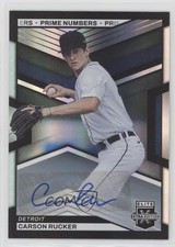2023 Elite Extra Edition Prime Numbers B Signatures 17/60 Carson Rucker Auto 1p5