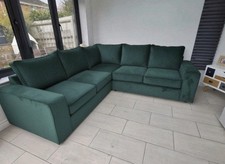 Kent - 2c2 Corner Sofa | High Back | Brand New | Emerald Green| Free Delivery 