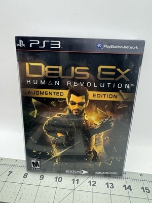 Deus Ex: Human Revolution Augmented Edition (Sony PlayStation 3, 2011) Brand New