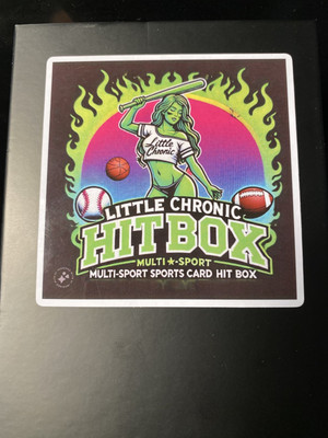 SPORTS CARD HIT BOX - LITTLE CHRONIC- SEALED MYSTERY BOX - NBA MLB