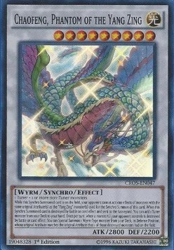 Chaofeng, Phantom of the Yang Zing CROS-EN047 Super Rare Englisch Excellent 1st