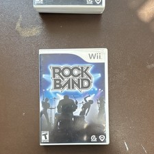 Rock Band Nintendo Wii 2008 Complete