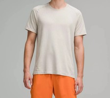 Lululemon Metal Vent Tech Short Sleeve Shirt (Size Small in Raw Linen)