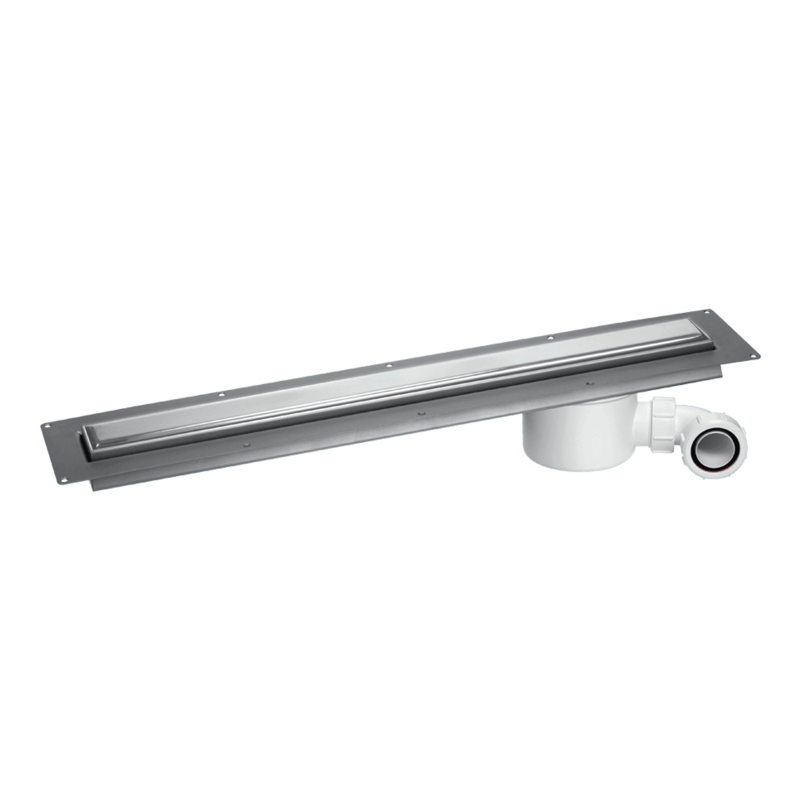 McAlpine CD1200-O-B Brushed Stainless Steel Slimline Channel Drain - 1148mm