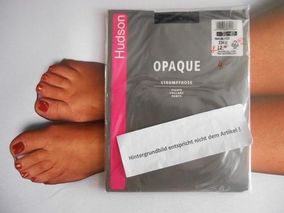 Hudson Strumpfhose Opaque Blickdicht Gr.  36-40 Marine # 2854