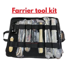 Professional Heavy Duty Farrier Tool Kit Hoof Nipper Clincher Rasp Horse Hoof