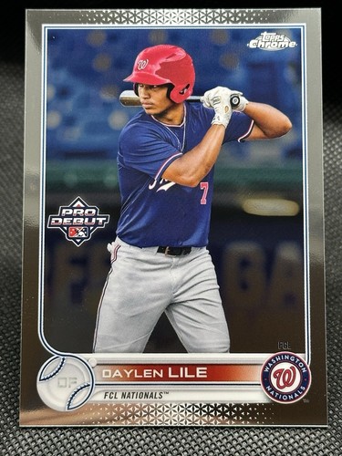 2022 Topps Pro Debut #PDC-118 Daylen Lile Chrome
