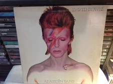 DAVID BOWIE ALADDIN SANE GLAM ROCK VINYL '75 RCA LSP-4852 GATEFOLD W/INSERT OOP