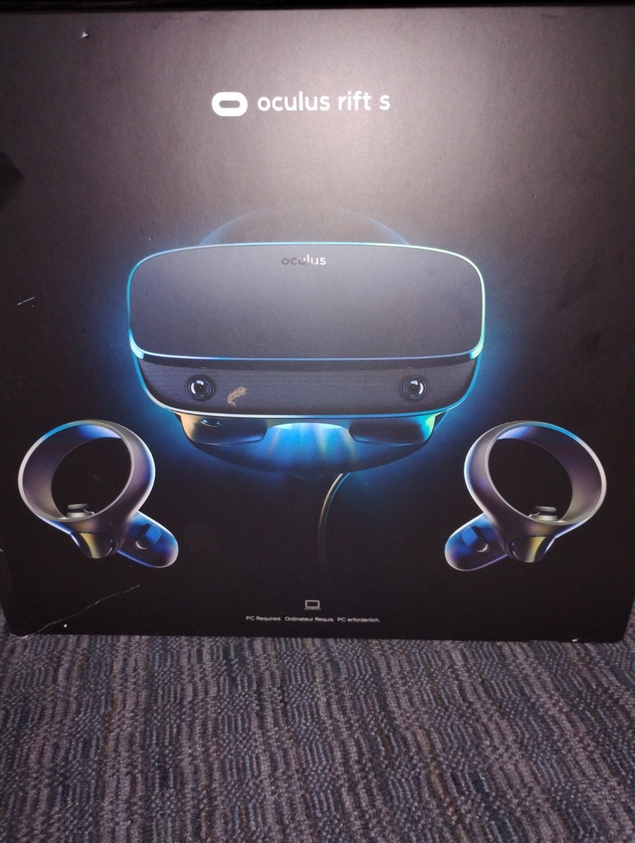 Lenovo Oculus Rift S VR Headset With Controllers & Cables | eBay