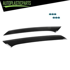 Suit For Ford Flex 2009-18 Black Windshield Outer Pillar Molding Trim Left&Right