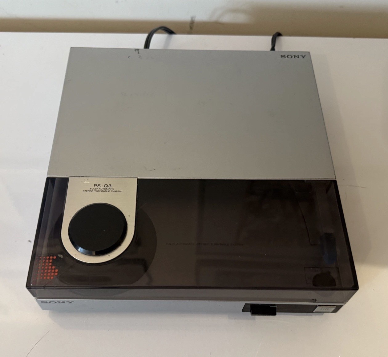 SONY PS-Q3 Turntable