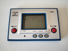 Nintendo RC-04 Fire Game and Watch Handheld Game Retro Japan Tested #01914846