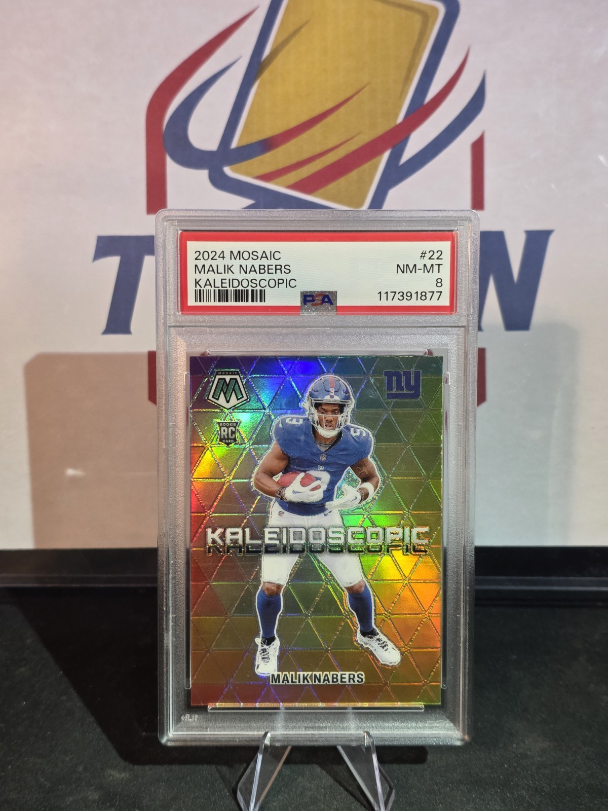 2024 Panini Mosaic - Kaleidoscopic Malik Nabers #22 (RC)