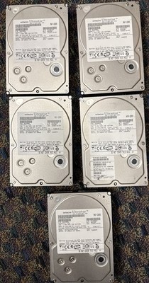 Hitachi 1Tb 7200 RPM 3.5'' Hard Drive - Bundle Of 5