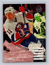 1994-95 Fleer #122 Darius Kasparaitis New York Islanders