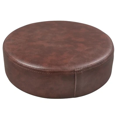 ROYAL INDUSTRIES INC BAR STOOL REPLACEMENT FIRM HEAVY SEAT TOP 14" DIA 4" BROWN BAR FURNITURE