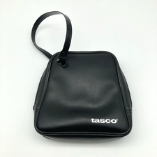 Tasco Binocular Black Vinyl Soft Case Carry Bag Only 6" x 6" x 2"