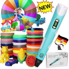 3D Druckstift Kinder DIY 3D Stifte Set 12 Far...