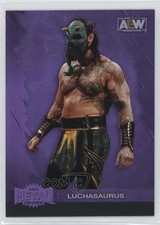 2022 Skybox Metal Universe AEW All Elite Wrestling 35/199 Luchasaurus #67 02l5