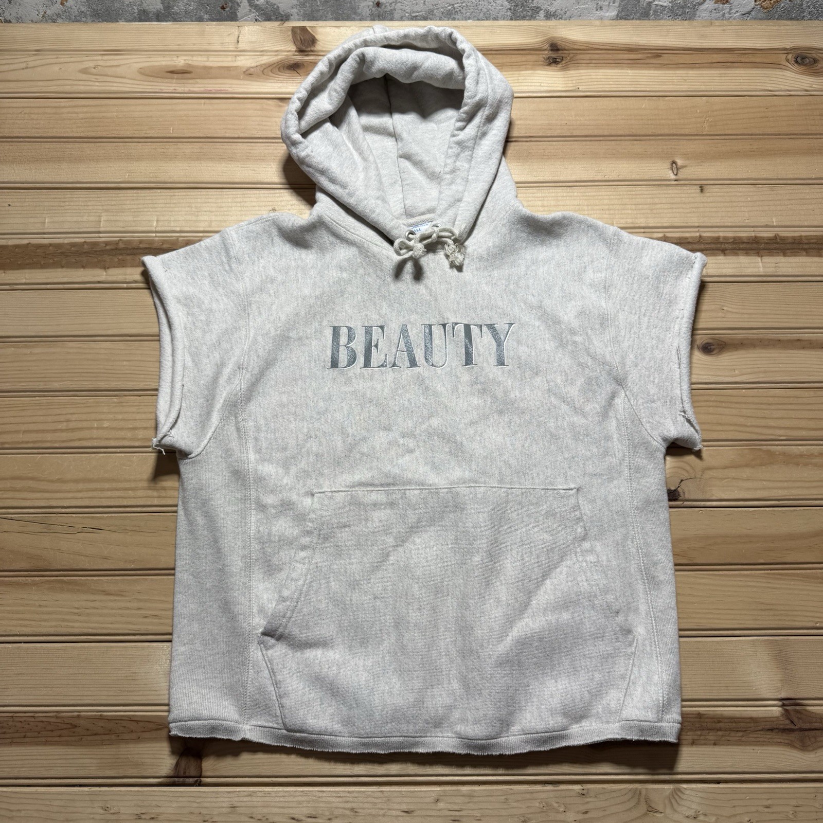 Vintage Champion Reverse Weave “ Beauty ” Netflix Sweatshirt  Hoodie Size Small