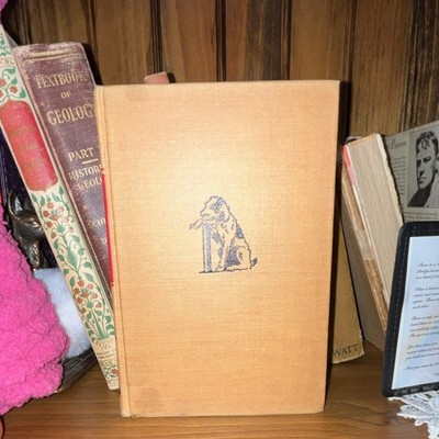 Triangle Books A Book of Famous Dogs HC Illus Signed/Inscribed Terhune
