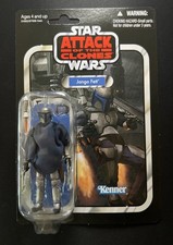 Star Wars Vintage Collection Jango Fett Attack of Clones Fig VC34 StarCase MOC