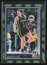 2025 Donruss WNBA Green Laser #4 Bridget Carleton Minnesota Lynx