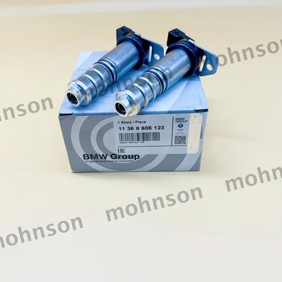 2* VVT Vanos Solenoid Valve Fits BMW N55 S55 N63 N74 Petrol Engine 11368605123 Foto 3 de 4
