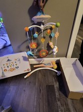 Open Box Pink Dreamful Baby Mobile Hanging Musical Toy Hanger Holder.