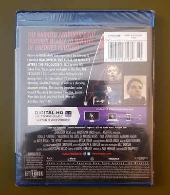 Halloween 6: The Curse of Michael Myers (Blu-ray Disc, 2015, 2