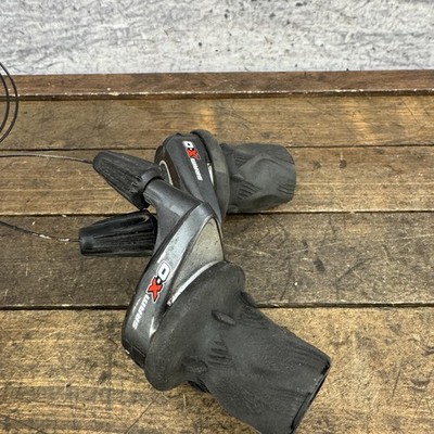 SRAM X0 3x9 Grip Shift Twist Shifter Set Pair MTB Mountain Bike