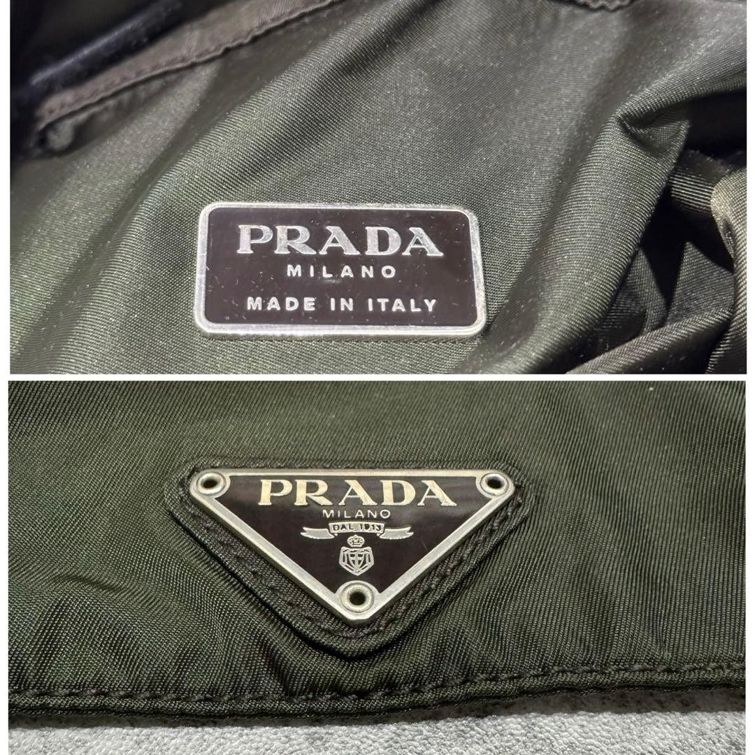 PRADA Backpack Drawstring Mini Rucksack Waist Pou… - image 20