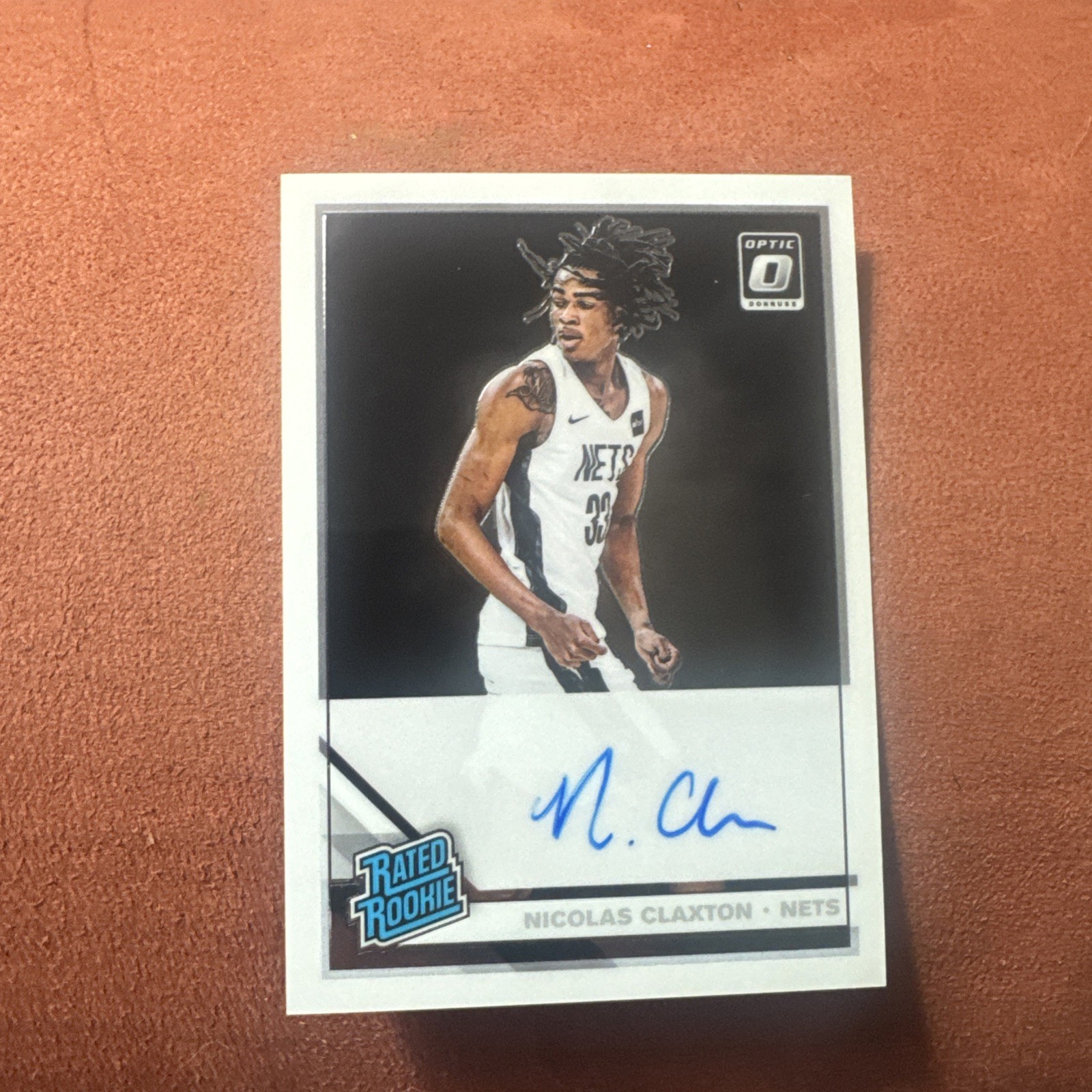 2019-20 Panini Donruss Optic - Rated Rookie Nic Claxton #171 Signatures (AU, RC)