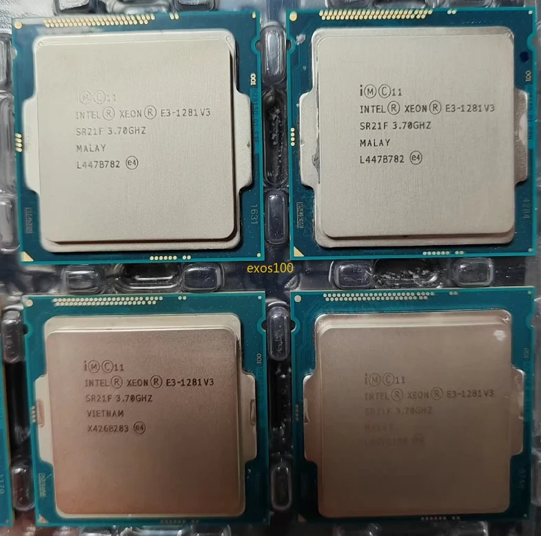 Intel Xeon E3-1281v3 SR21F 3.7GHz 4-Core 8MB 5GT/s LGA1150 B Grade CPU Processor - Image 2 of 4