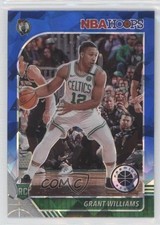 2019 Panini NBA Hoops Premium Stock Blue Cracked Ice Prizm Grant Williams 00q0
