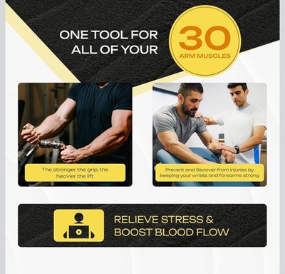 #ad Gripzilla Tornado Ultimate Grip And Forearm Builder $100.00