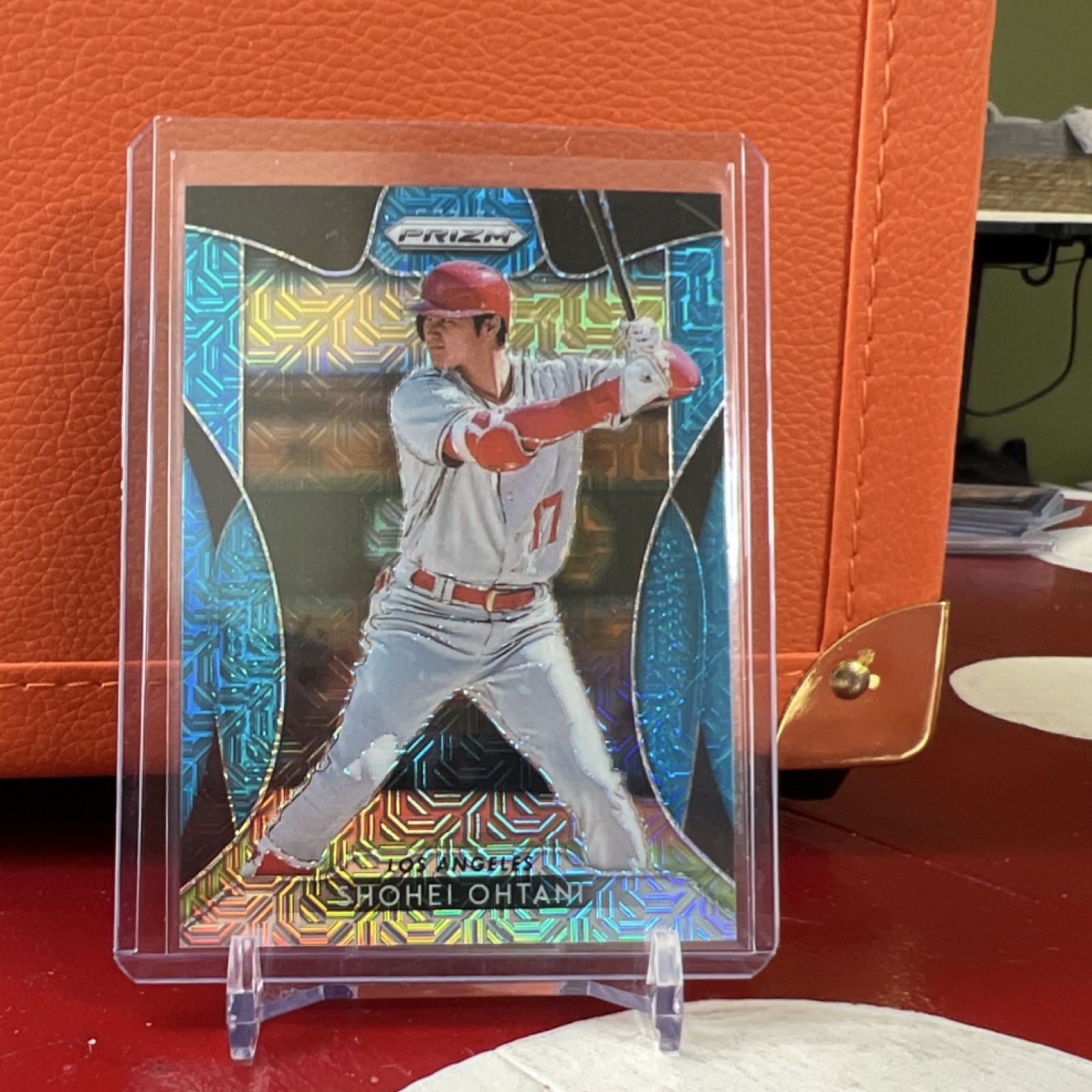 SERIAL NUMBERED PARALLEL BLUE MOJO 2019 Panini Prizm Shohei Ohtani #153 /399