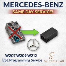 Mercedes Benz W204 W207 W212 X204 ESL ELV Emulator Programming Service