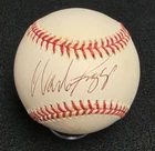 1998 WADE BOGGS Signed Official DEVIL RAYS Inaugural Baseball-HALL OF FAME-JSA