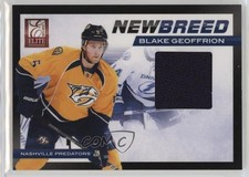 2011-12 Panini Elite New Breed Materials Blake Geoffrion #3 c4q
