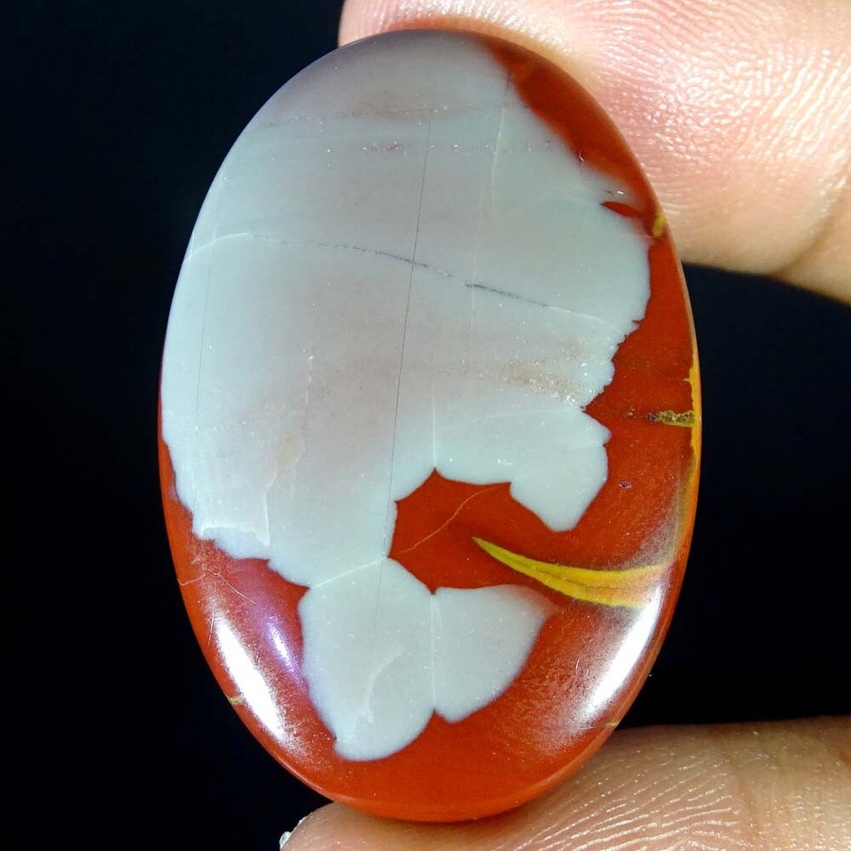 Cabochon Ovale Noreena Jasper - 26,15 Carats - Naturel - Excellente Qualité