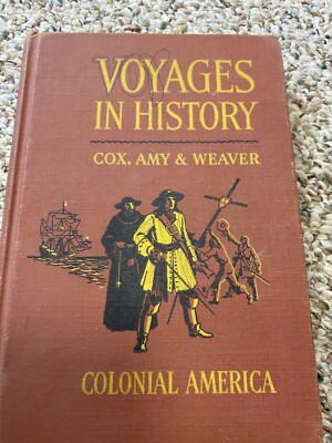 Voyages In History Colonial America By Cox, Amy & Weaver
