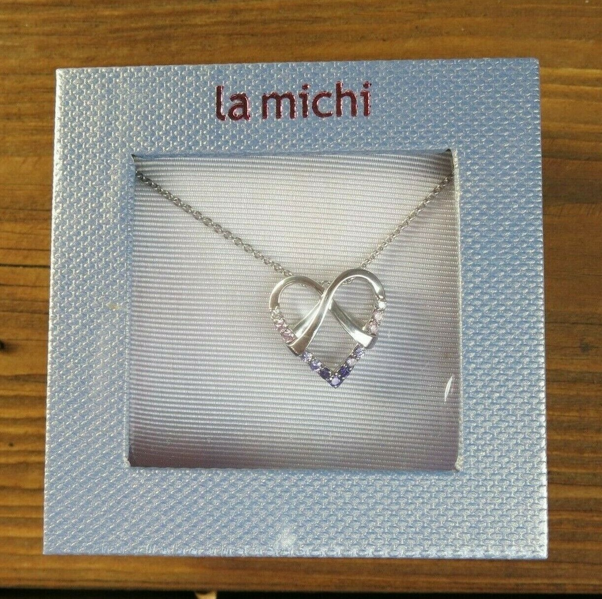 NEW la michi heart love necklace jewelry Tokyo Japan