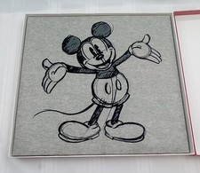 Mickey Mouse Scrapbook. Walt Disney. Vtg See Pics- A Small Puncture On The Back