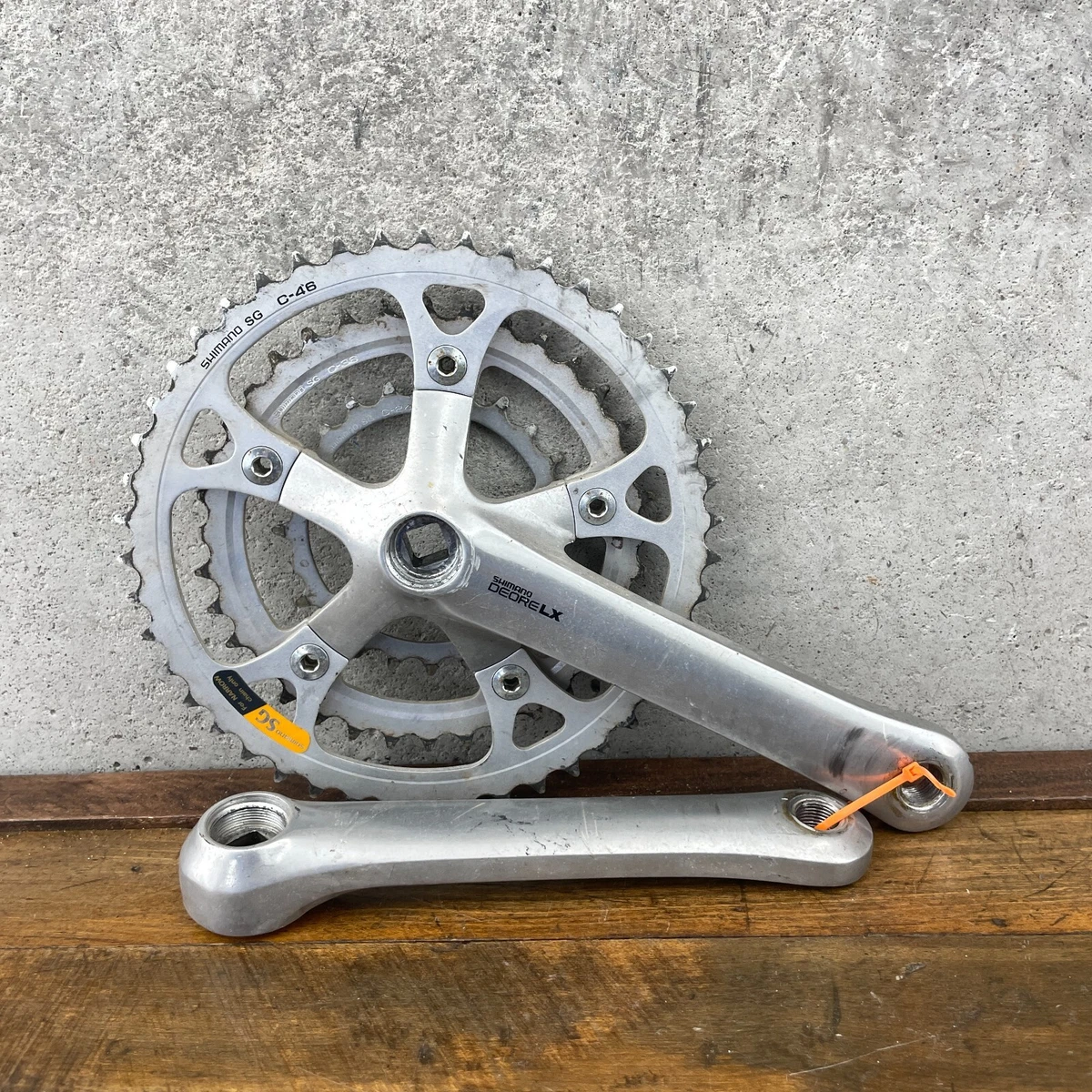 Vintage Shimano Deore LX Crank Set FC-M550 170 mm 74 110 BCD Triple SG  Narrow A5 | eBay