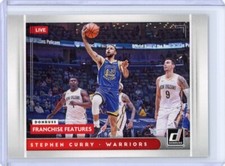 2021-22 Donruss Stephen Curry Franchise Features Insert - Golden State Warriors
